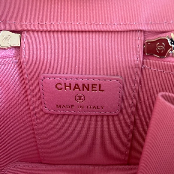 NEW Chanel Trendy Classic Vanity Pink Gold 20A - Picture 3 of 10